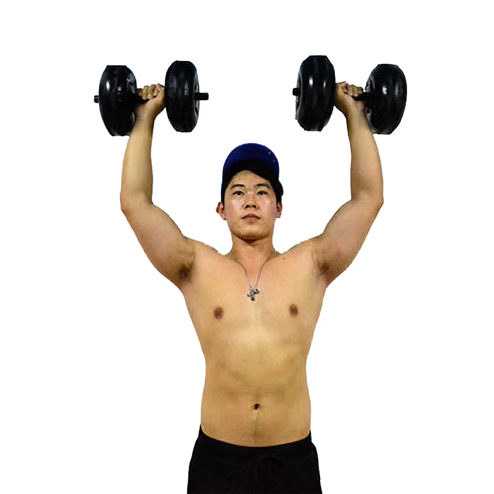 Adjustment Weight 20-25kg Increase Sphere Portable Water Injection Dumbbell PVC Wear-resistant and Impact-resistant Health Men