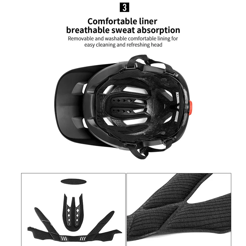 

BATFOX Mountain Riding Bicycle Helmet Man Woman Ultralight MTB Bike Helmet BAT FOX DH AM Bicycle Safety Helmet