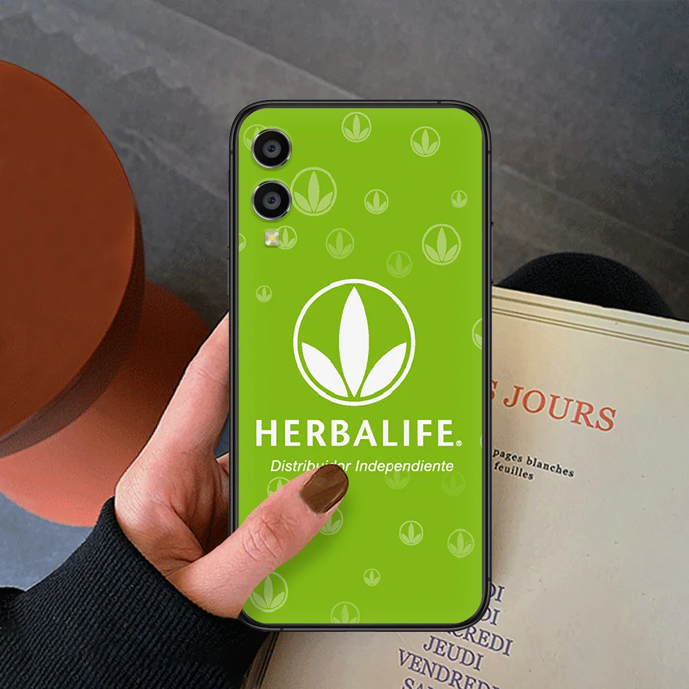 

Black and green Herbalife Luxury Phone Case For Huawei Honor 6A 7A 7C 8 8A 8X 9 9X 10 10i 20 Lite Pro Play black Bumper Luxury