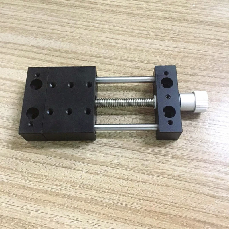 Ручной Точный раздвижной стол оптический Эксперименты микро ручной транслятор 50