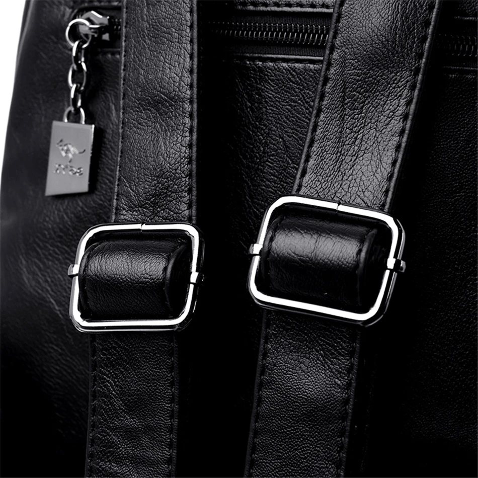 Женские мягкие кожаные рюкзаки, высокое качество, рюкзак Mochila Feminina, школьные сумки для девочек-подростков, рюкзак для путешествий, Sac A Dos