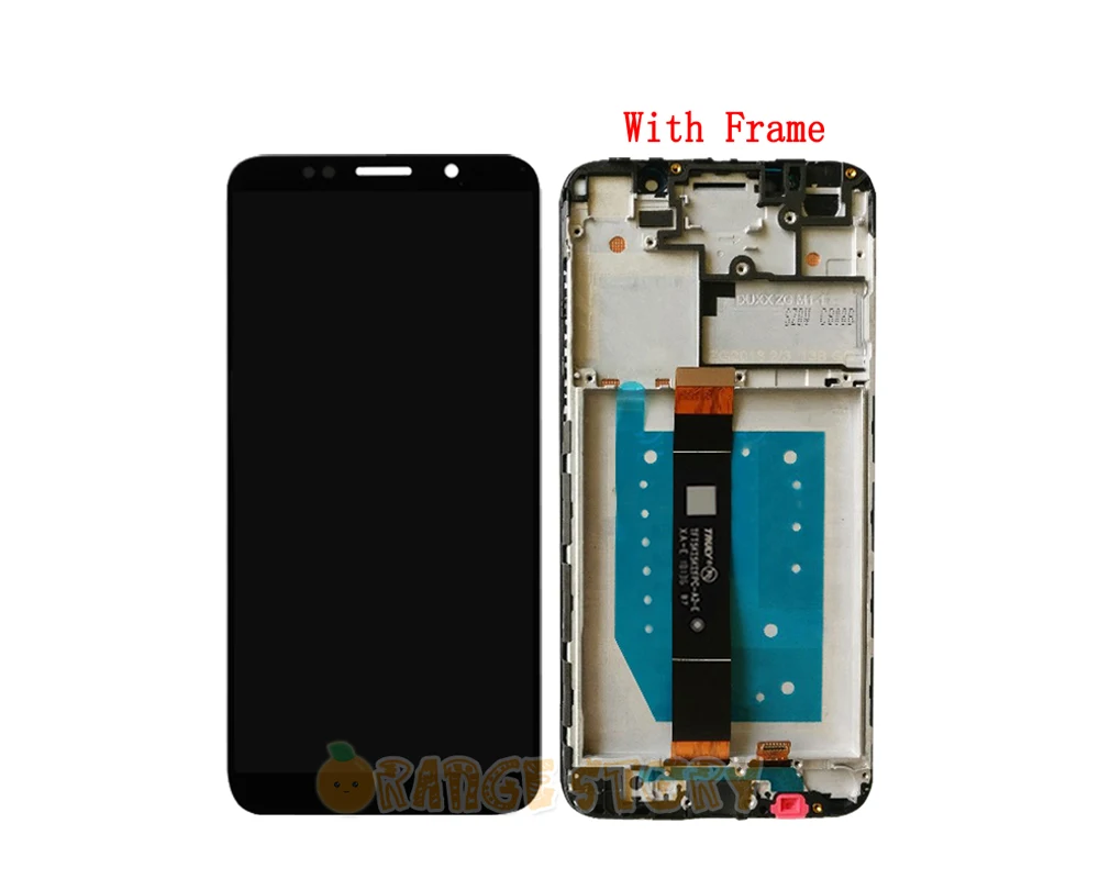 5,4" для huawei Y5 Prime DRA-LX2 Полный ЖК-дисплей сенсорный экран сенсор стеклянная рамка для Y5 DRA-L21 DRA-L01 ЖК-экран