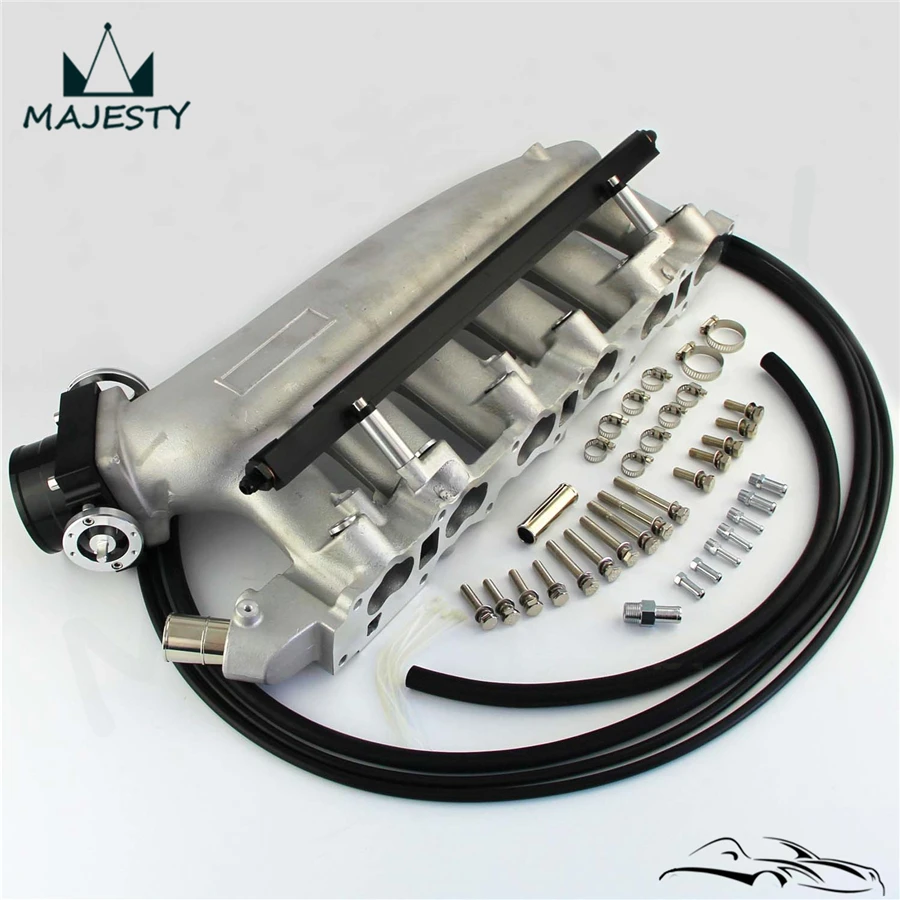 Впускной коллектор Топливная рейка корпус дроссельной заслонки 80 мм для Nissan R33