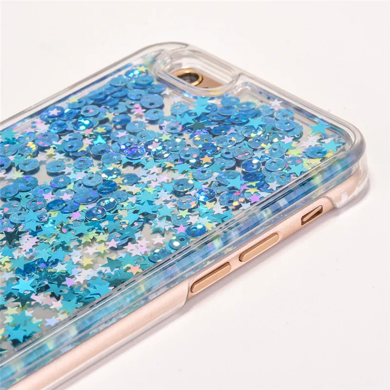Модные блестящие красивые блестки Снежинка чехол для телефона Iphone 6 6s Plus 7 7s plus| |