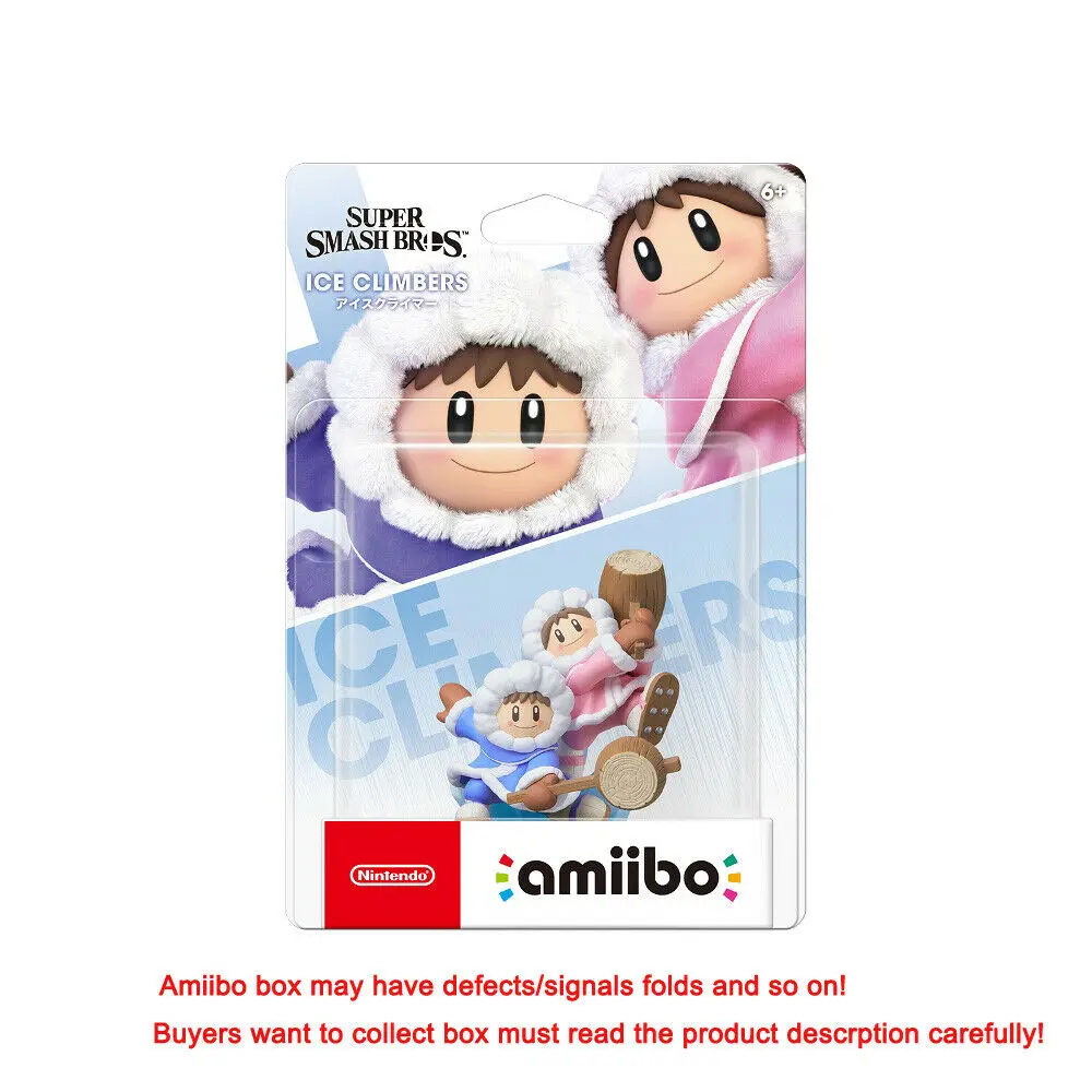 Ice Climber Фигурка Amiibo Super Smash Bros. Серия Для nintendo переключатель Фирменная Новинка - Цвет: Ice Climber