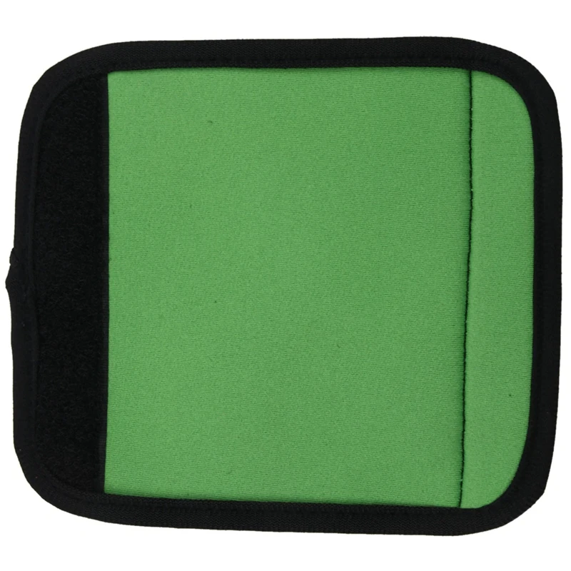 Travelling Luggage Suitcase Handle Comfort Wraps Identifier Tags Green |