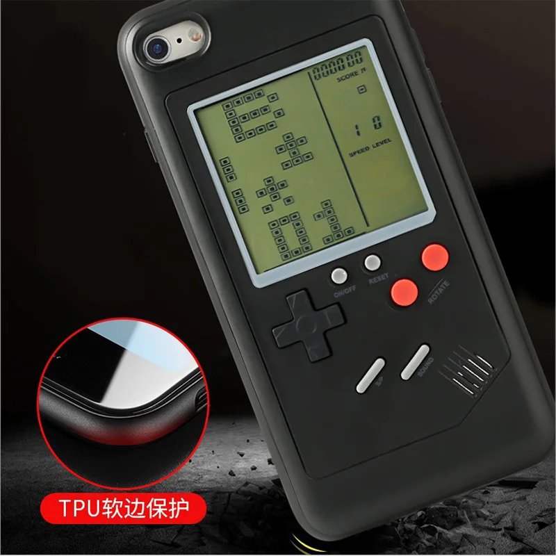 Чехлы для телефонов в стиле ретро с памятью Gameboy Tetris iPhone 6 6s 7 8 Plus 11 Pro X XS XR Max