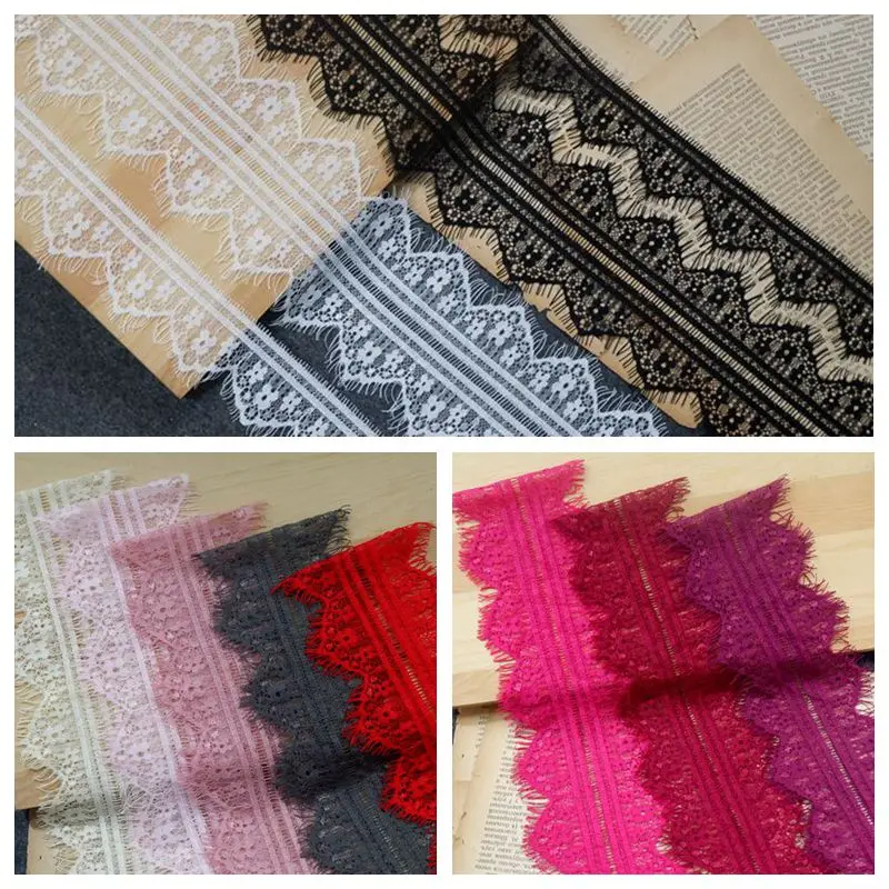 Length 6 meters wide 10CM bilateral eyelash lace garment accessories DIY decoration | Дом и сад