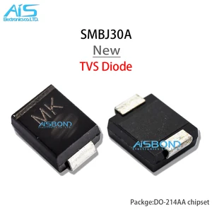 20Pcs/Lot TVS Diode SMBJ5.0A SMBJ6.0A SMBJ6.5A SMBJ10A SMBJ15A SMBJ16A SMBJ18A SMBJ30A SMBJ33A SMBJ36A SMBJ60A 5-60V