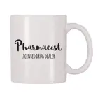 Лицензионный фармацевтический продавец лекарств, кофейная кружка (11 унций)