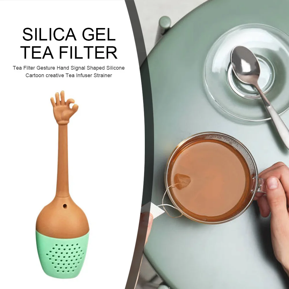

1PC Silicone Tea Filter Is Easy Clean Non Stick Pot Home Tea Filter Appearance Tea Filter Tool for Give Tea Lovers Elders Friend