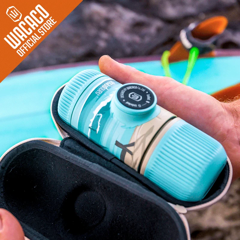 Портативная кофеварка для эспрессо Wacaco Nanopresso 18 бар под давлением с ручным
