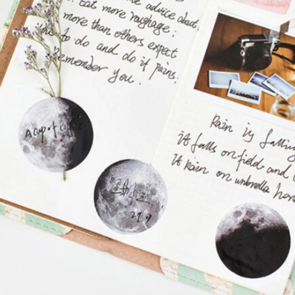 45 шт. Moon Planet самоклеющиеся наклейки для скрапбукинга DIY дневник альбом Наклейка