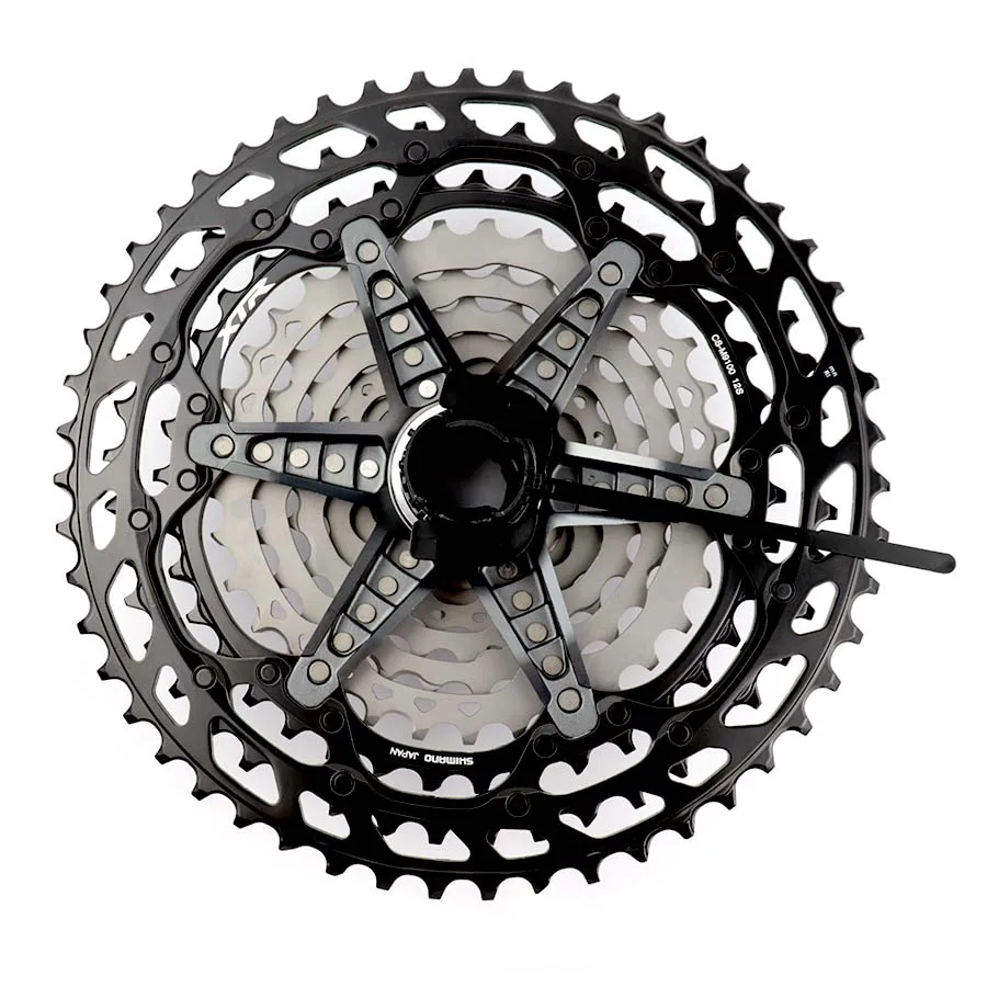 NEW Shimano DEORE XTR CS M9100 Cassette 12-speed Freewheel 10-45T 10-51T MTB CS-M9100 Sprocket Mountain Bike Cog |