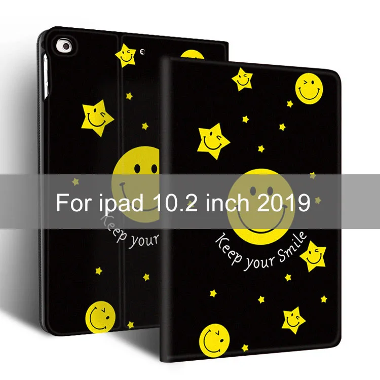 For 10.2 2019 Essidi смарт-чехол для ipad 10,2 дюймов Funda кожаный чехол для планшета ПК флип-чехол для ipad 10,2 дюймов - Цвет: For 10.2 2019
