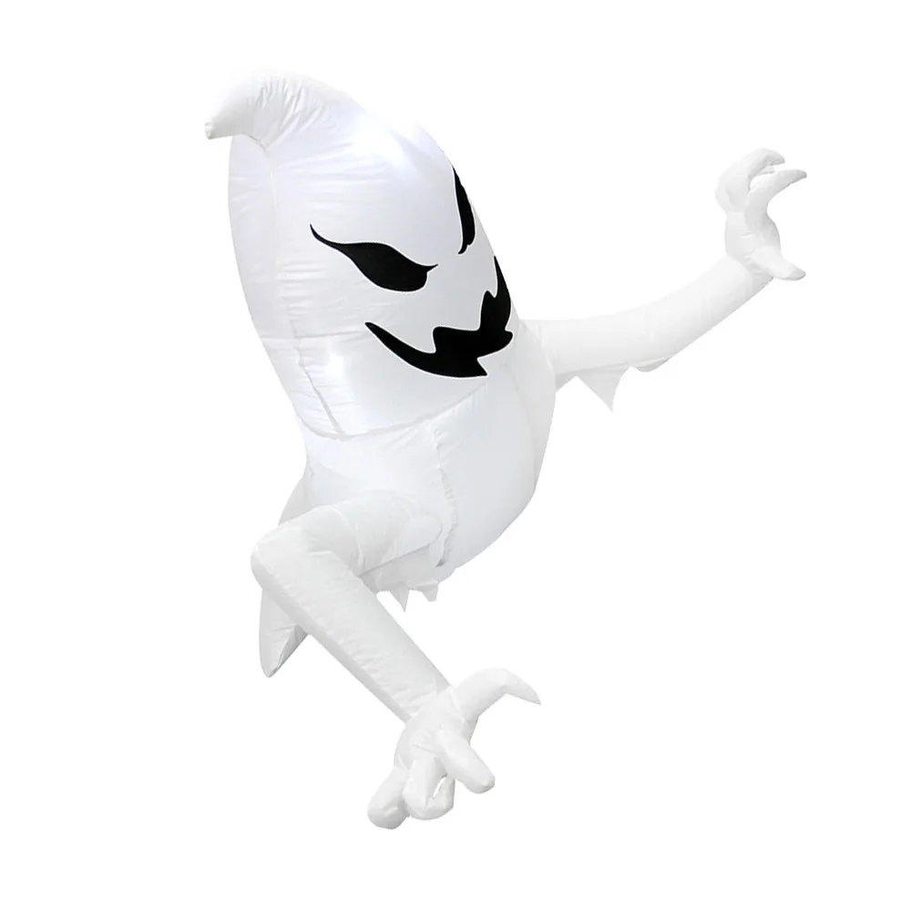

1Pc Ghost Adornment Decorative Inflatable Ghost Yard Ornament (White)