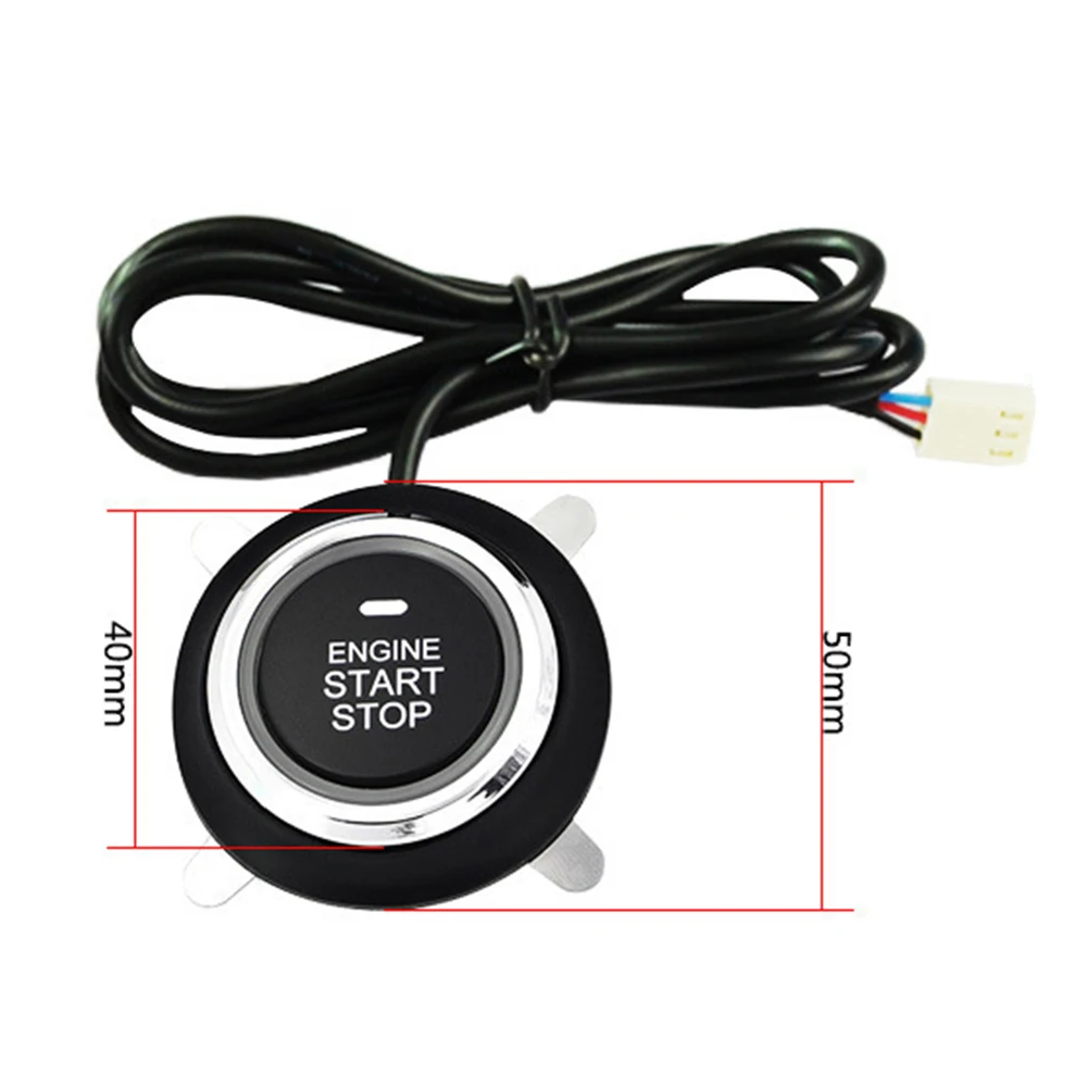 Универсальная автомобильная сигнализация кнопка запуска и остановки двигателя