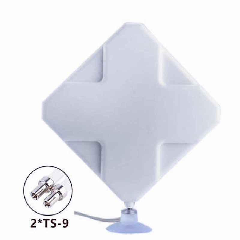 35DBI 4G LTE External  Antenna  double TS9 connector for HUAWEI E5786  E5372  E5377 E589 Aircard 760s 763S 770S 785S 790S 810S