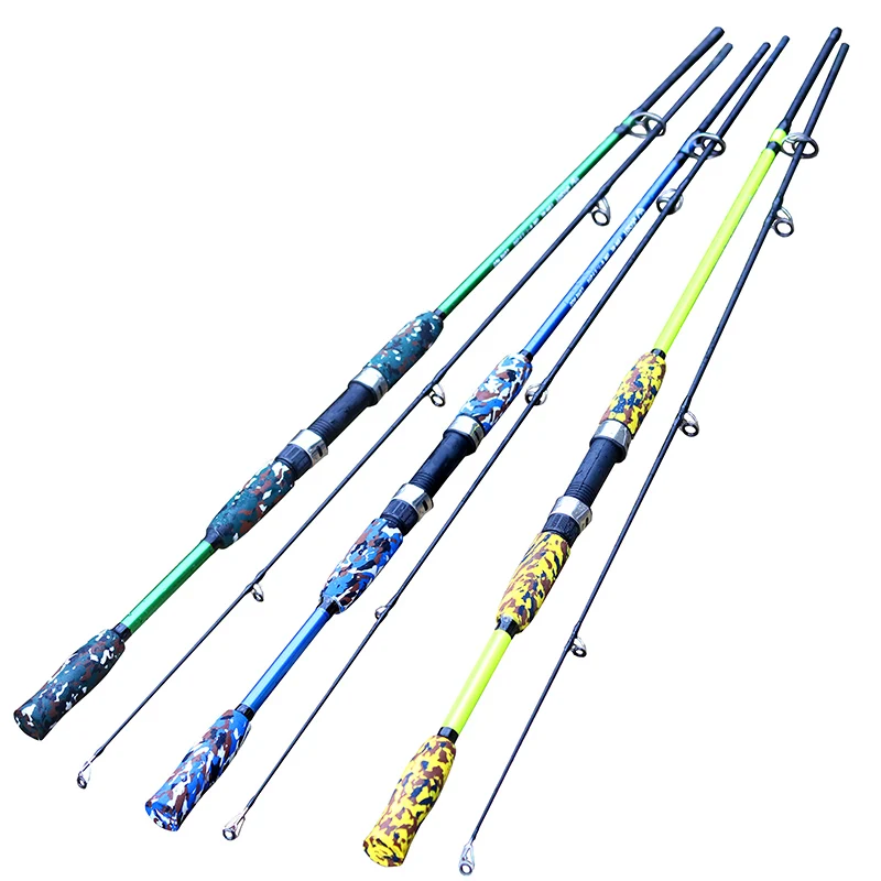 fishing lure rod spinning ultralight pesca ML Power line wt. 5-15lb 1/8-3/4oz Carbon Casting Lure pole feeder Surf Fiber Actio