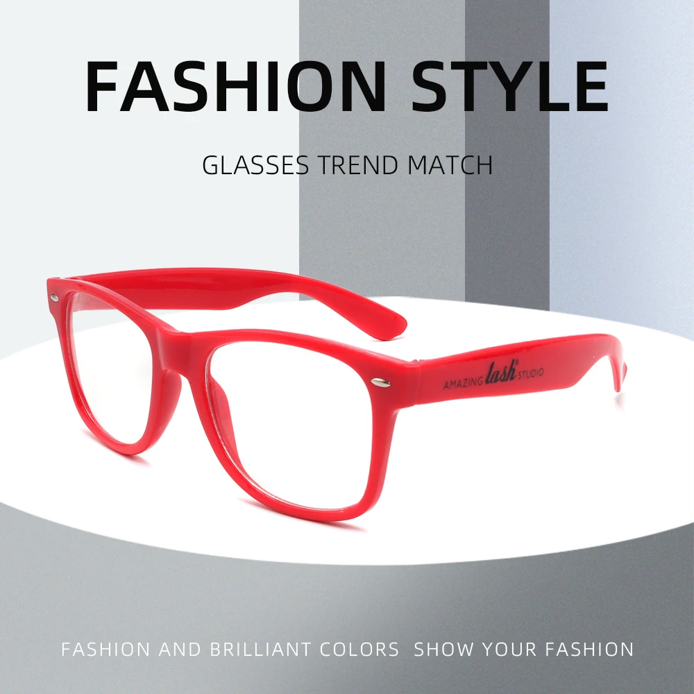 

IENJOY Square Transparent Optical Glasses Frame Blue Light Blocking Glasses Vision Care Oversized Computer Eyeglasses Frames