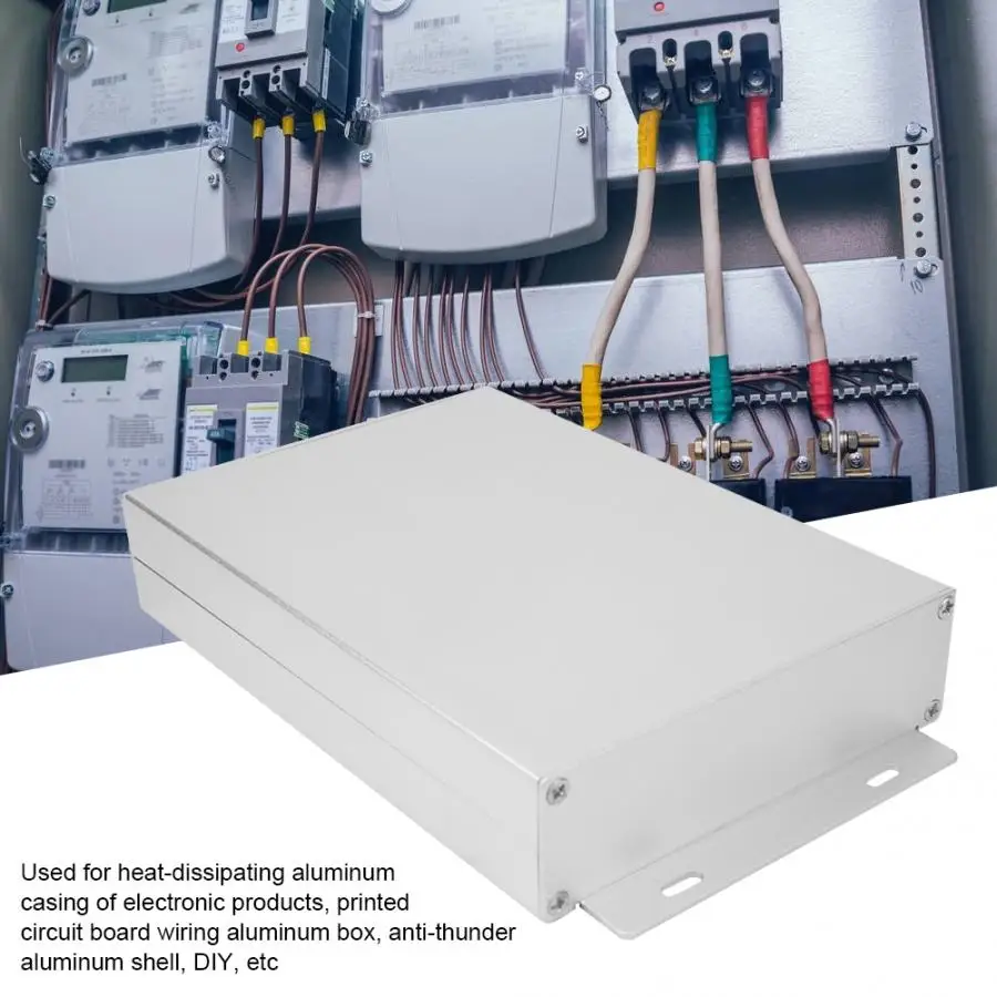 Водонепроницаемая алюминиевая распределительная коробка корпус PCB для приборов