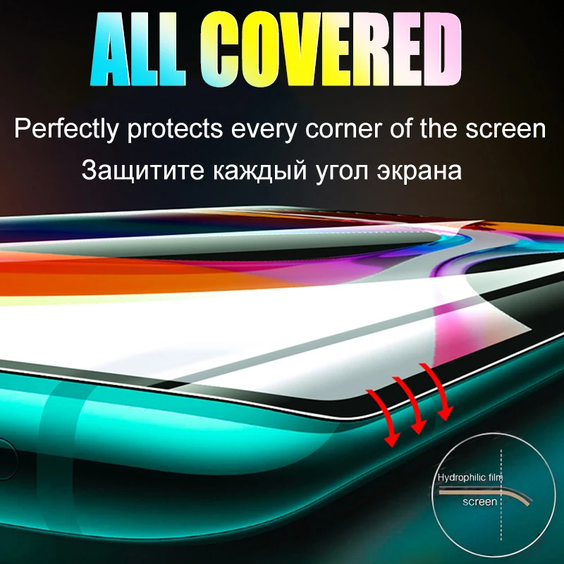 3D Полный Передняя крышка + Защитная пленка для экрана Xiaomi Redmi Примечание 10 K40 Pro Mi 11