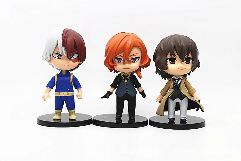 

5/9PCS Set Anime My Hero Academia Figure Midoriya Izuku Bakugou Katsuki Todoroki Shouto PVC Action Figure Toys Model Full Set