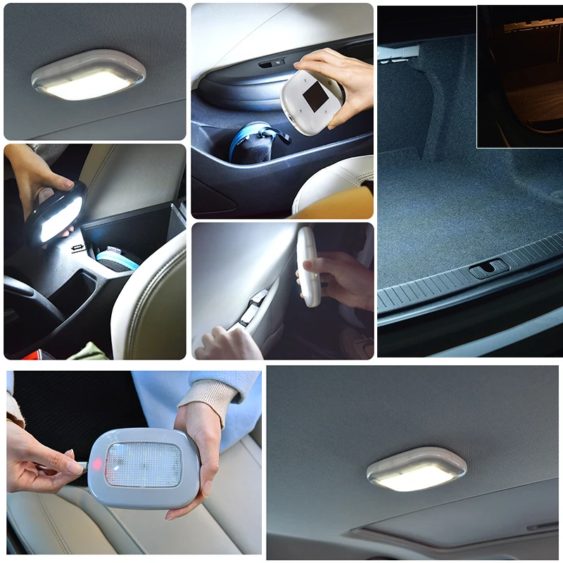Автомобильная светодиодная лампа для чтения багажник свет потолка автомобиля