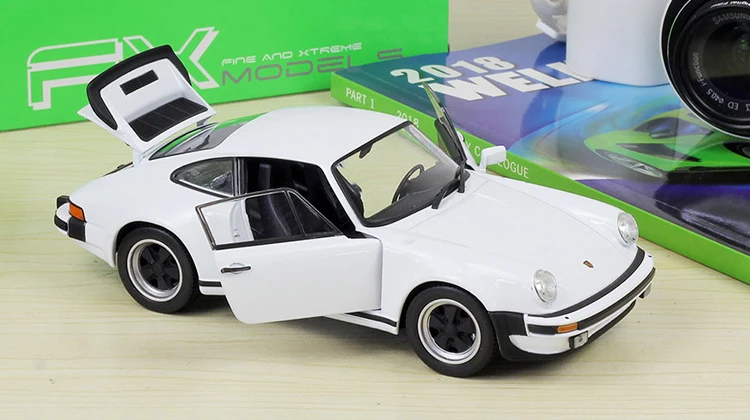 WELLY литой автомобиль 1:24 классический металлический 1974 Porsche 911 Turbo3.0 спортивный автомобиль игрушечный автомобиль из сплава модель игрушки для детей Коллекция подарков