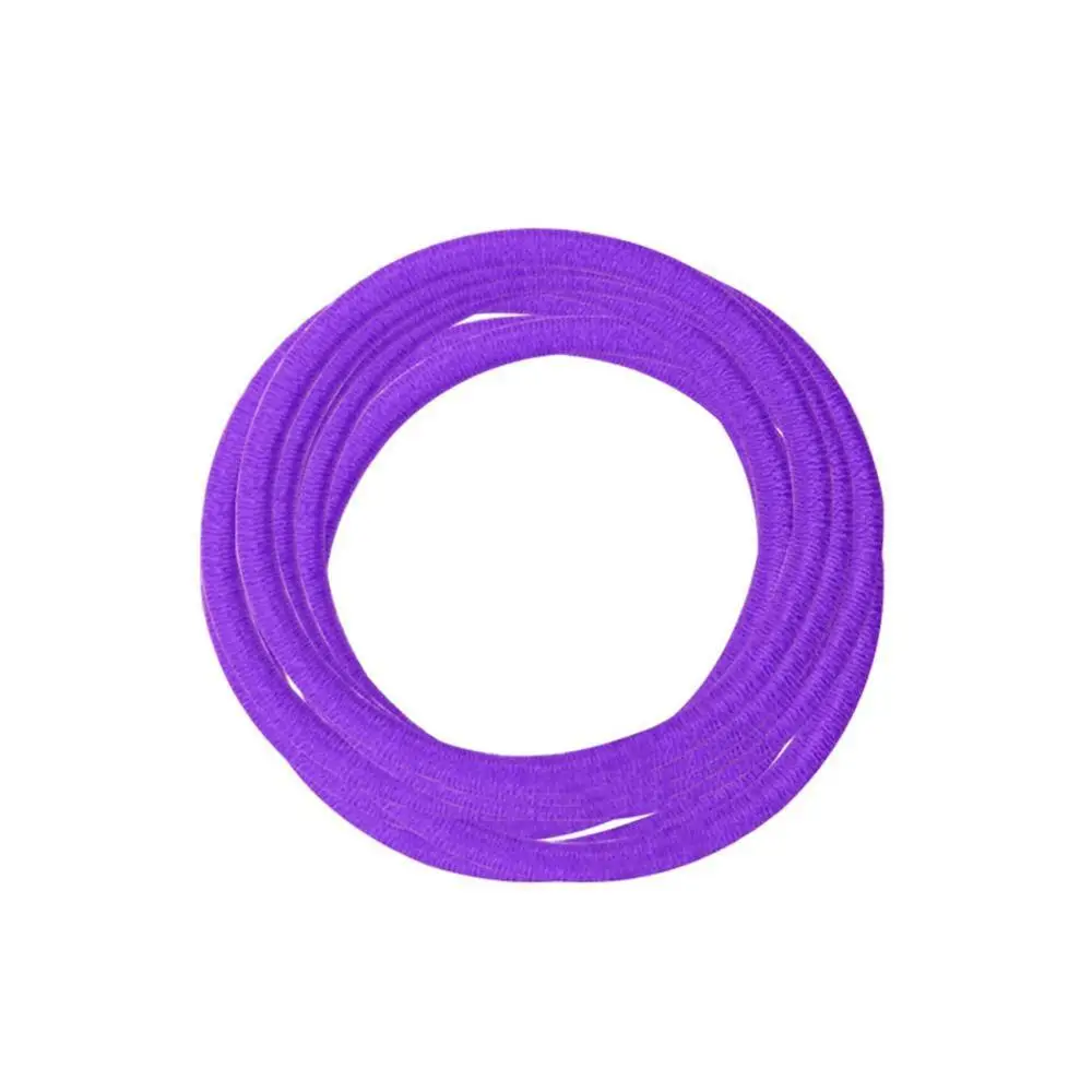 Purple 20 шт./пакет Сертифицированные продукты Новинка 4,5 см держатель для волос резинки для волос Эластичные аксессуары женский галстук-резинка для девочек - Цвет: Purple