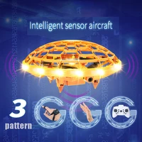 new gesture sensing ufo mini uav light remote sensing aircraft remote control aircraft freestyle drone