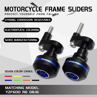 motorcycle frame sliders crash falling protection pad for yzf r6 yzf r6 yzf600 r6 2008 2016 09 10 11 12 13 14 15