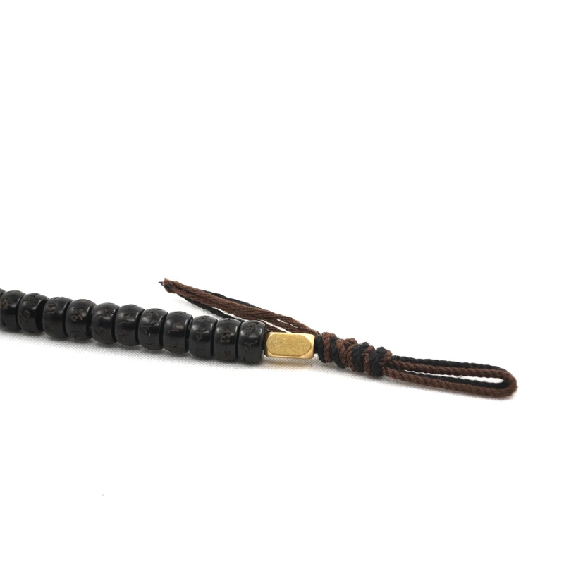 Poвчера тибетский буддийский Плетеный вручную хлопковый браслет на удачу с