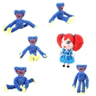 Huggy Wuggy плюшевые игрушки, мягкая Набивная игрушка Мак, игровой персонаж, кукла из фильма ужасов плюшевые игрушки на день рождения, Рождество, дети
