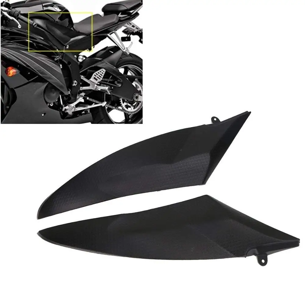 Боковые Крышки Бака Обтекатели панелей для Yamaha YZF R6 2006 2007 06 07 YZFR6 боковая панель