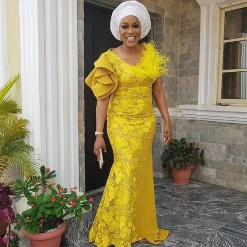 Новое нигерийское торжественное платье для вечеринки Великолепные женские