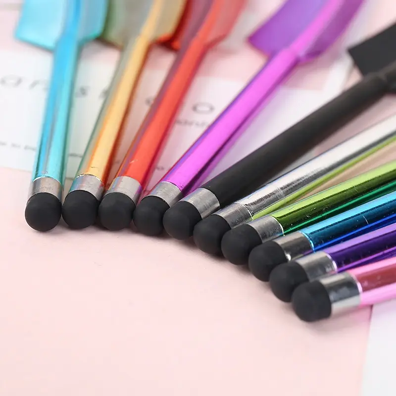 

2021 New Feather Capacitor Pen for iPad Tablet Phone Stylus Condenser Stylus For iPhone6s 7 8 XS Max 1PC