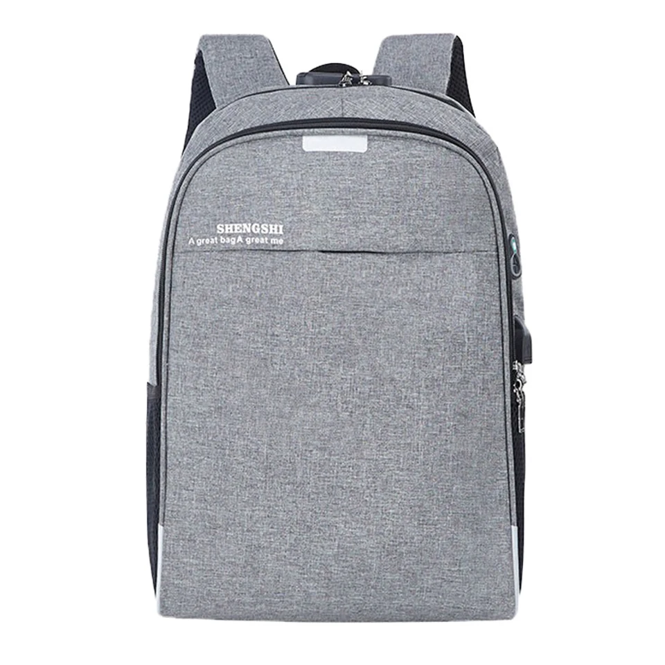 Студенческий рюкзак унисекс для ноутбука противоугонные водонепроницаемые