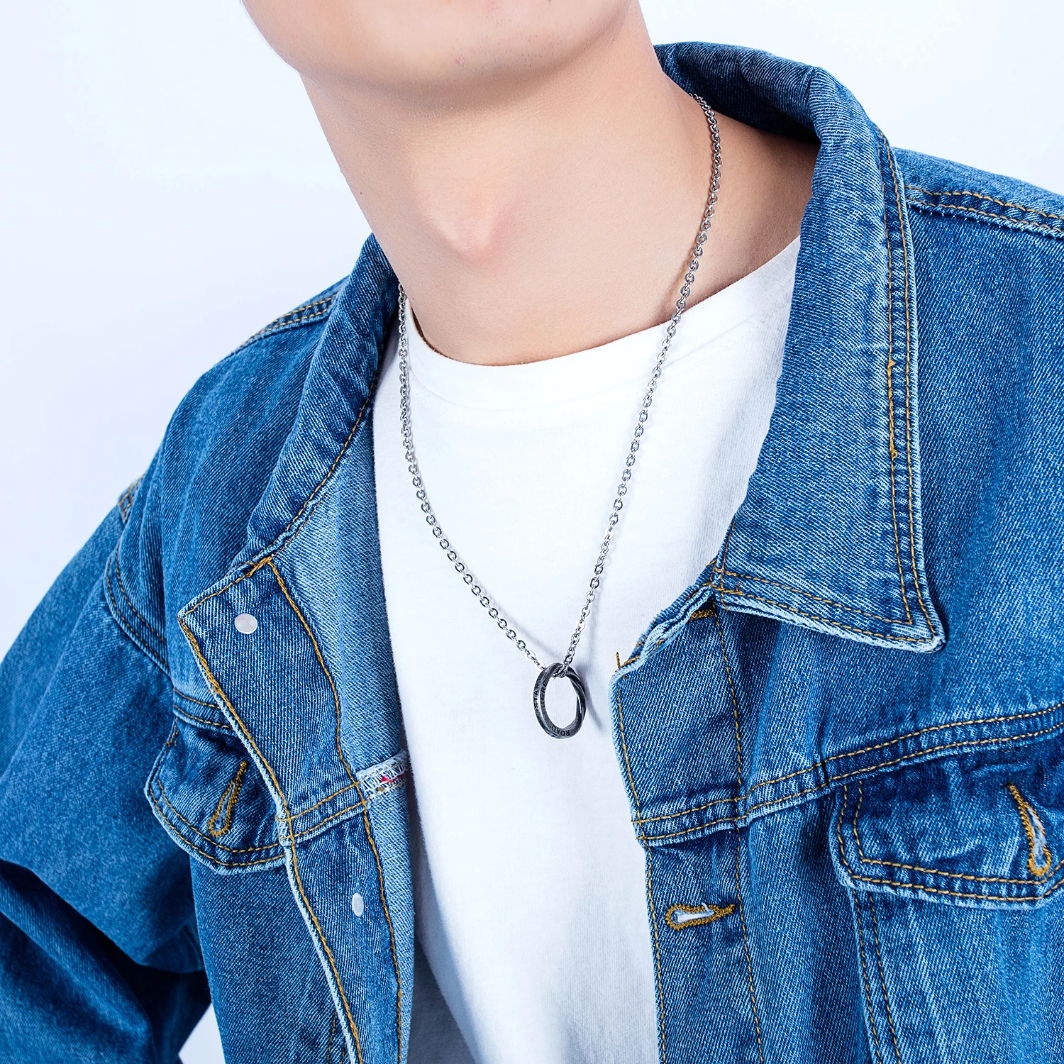 Винтажная лента Mobius из нержавеющей стали | Украшения и аксессуары