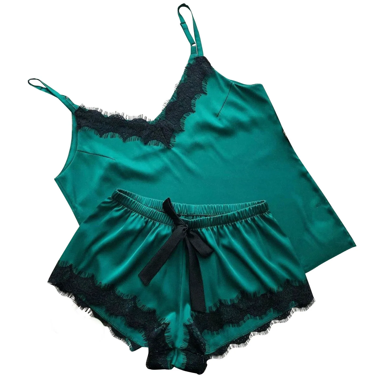 

Sexy Underwear Sexy Lingerie Women Silk Lace Loose Costumes Sleeveless Dress Babydoll Solid Nightdress Nightgown Sleepwear