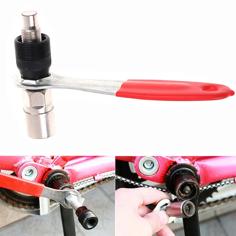 

1 шт. велосипедный съемник для снятия кривошипа инструмент гаечный ключ с ручкой MTB шатун со звездочками для велосипеда снос инструмент для ...
