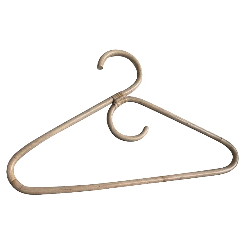 

Rattan Clothes Hanger Style,Garments Organizer,Rack Adult Hanger,Room Decoration Hanger for Your Clothes.1 Pcs