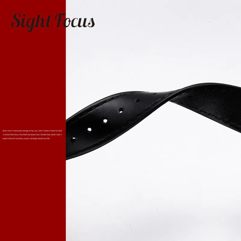 Ремешок из телячьей кожи для наручных часов сменный спортивный браслет воловьей