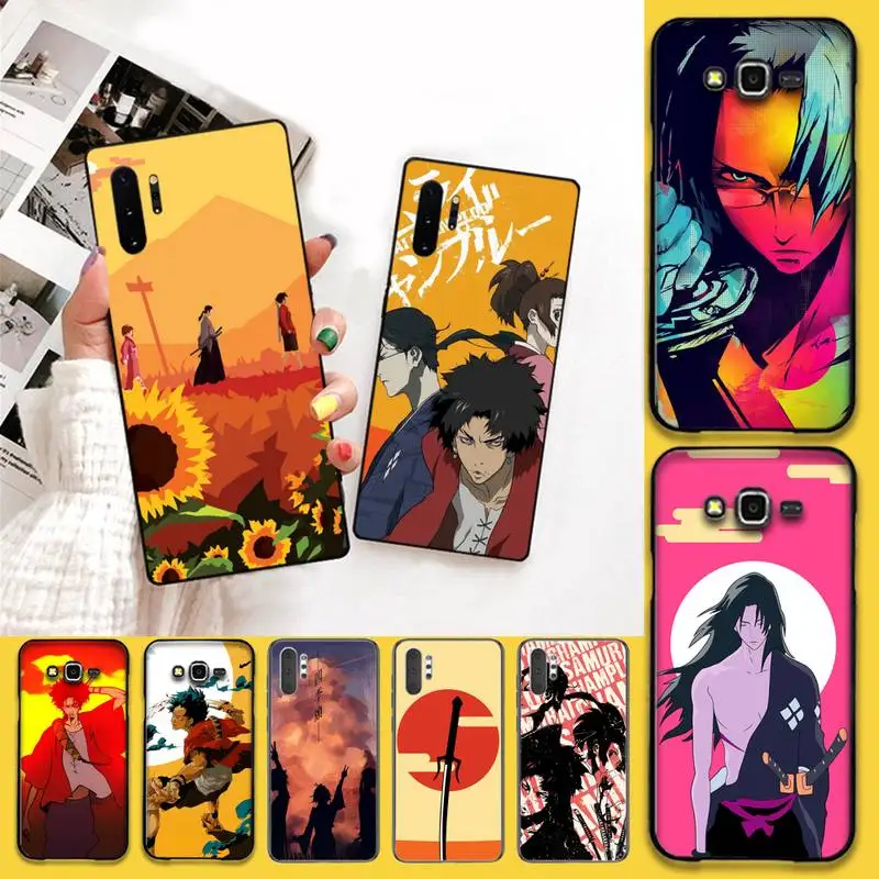 CUTEWANAN аниме Samurai Champloo DIY чехол для телефона с принтом Samsung Note 7 8 9 10 pro Galaxy J7 J8 J6 Plus 2018