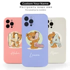 Силиконовый чехол для iPhone 11 12 13 Pro Max XS XR 7 8P