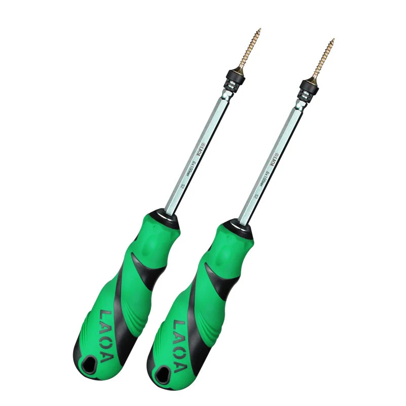 2pcs LAOA продукт Магнитная отвертка PH2 отвертка с магнитным кольцом отвертка ручные инструменты - Цвет: 2pcs
