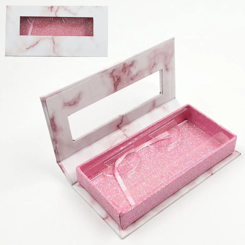 

5 Pcs 3D False Eyelashes Packaging Empty Lashes Case Eyelash Container Box Package Lash Storage Holder Boxes Makeup Tool