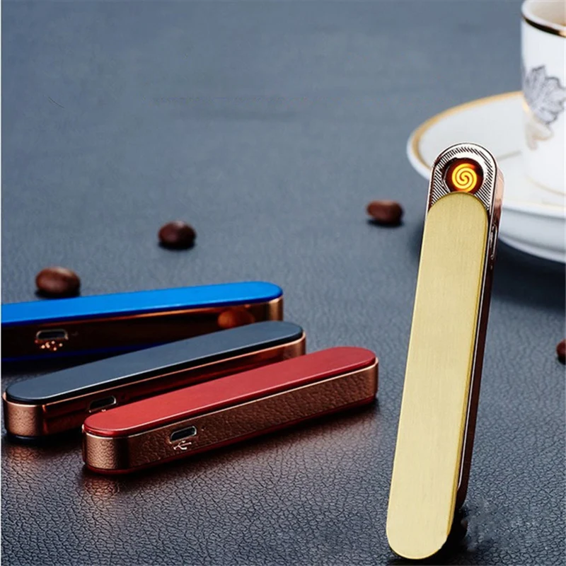 Зажигалка для сигарет сенсорный экран зажигалка компактный смарт-датчик usb