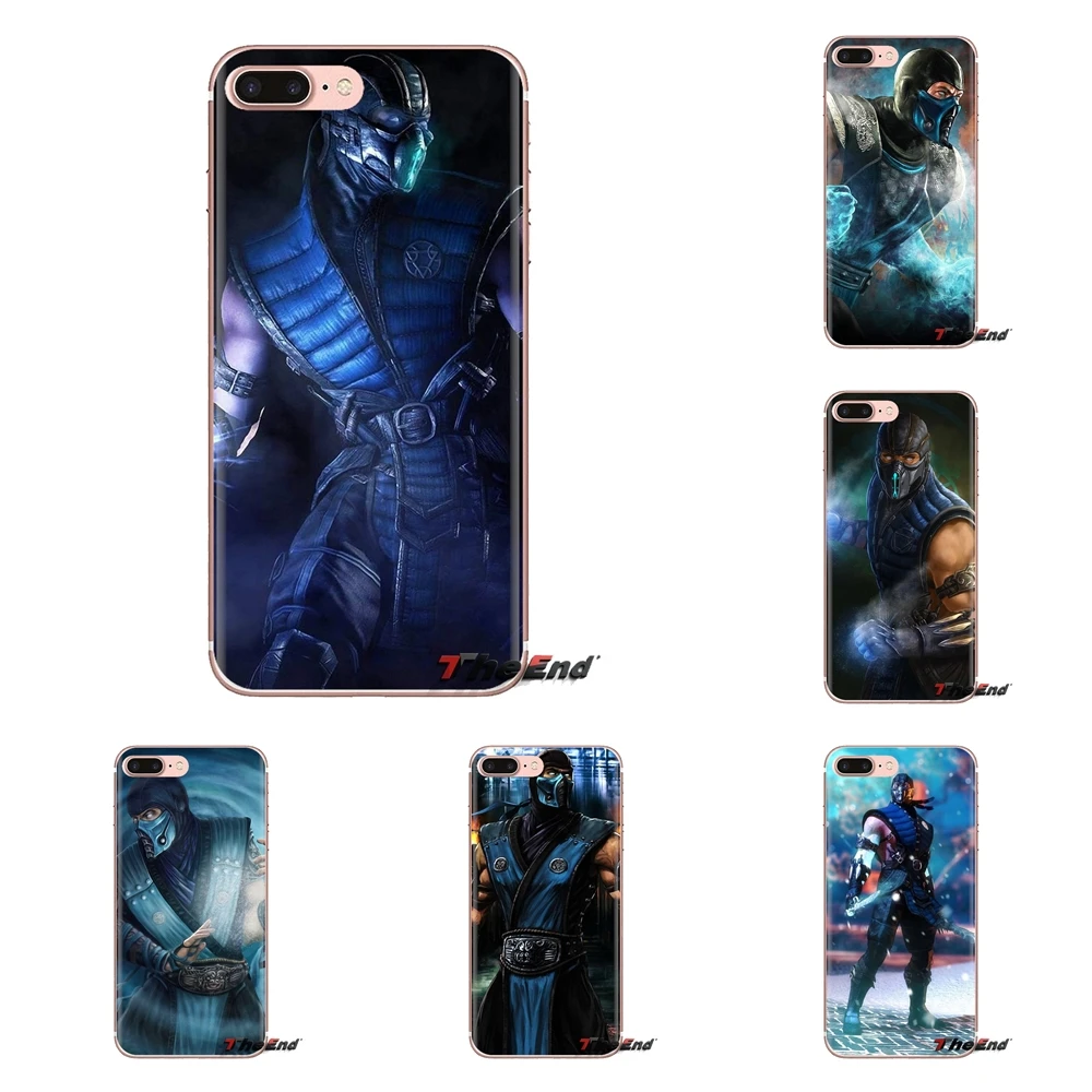 Силиконовый чехол для телефона Xiaomi Redmi 4 3 3S Pro mi 4i 4C 5 5s Max Note 2 Mary Kombat Sub-zero Ninja Games |