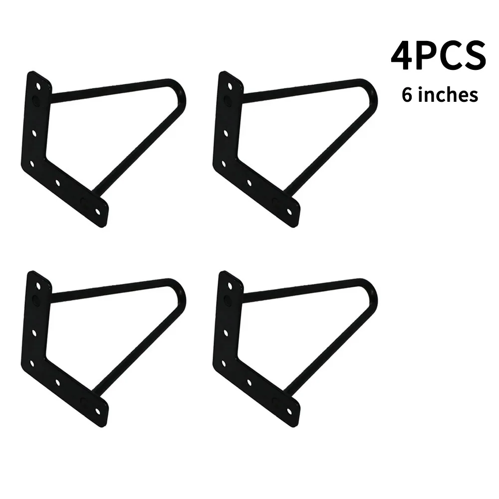 

New 4Pcs Metal Hairpin Table Desk Leg Solid Iron Wire Support Leg For Sofa Cabinet Chairs DIY Handcrafts Furniture Hardware